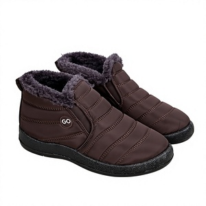 <span class=keywords><strong>Botas</strong></span> <span class=keywords><strong>de</strong></span> Nieve Unisex <span class=keywords><strong>de</strong></span> Invierno, Forro <span class=keywords><strong>de</strong></span> Cuero Genuino, Parte Superior <span class=keywords><strong>de</strong></span> Piel <span class=keywords><strong>de</strong></span> Oveja, Botines Impermeables Antideslizantes, Zapatillas Casuales Negras y Grises - Product Image 1
