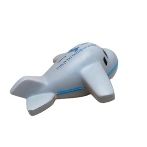 Venta al por mayor <span class=keywords><strong>Jumbo</strong></span> Airplane Shape Anti-Ansiedad Juguete PU Espuma Seguridad Certificado Logotipo Personalizado Stress Ball Precio de descuento a granel - Product Image 4