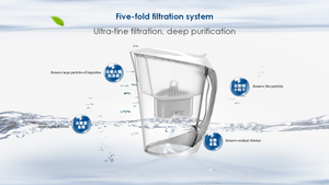 Jarra Generadora de Agua Alcalina Iónica de Hidrógeno Premium, Jarra de Agua de Plástico con Filtración Orgánica para Cocina, Hogar y Plantas - Product Image 5