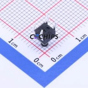 K2-1109DP-F3SW-04 Tactile Switch Through hole Component (THT)-4P,4.5x4.5mm Switch 1.8N Through Hole 4.5mm 4.5mm - Product Image 2
