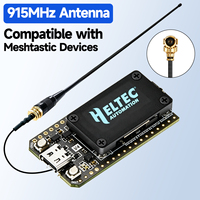 Antenne omnidirectionnelle ABBREE 915 MHz 20 cm à gain élevé avec connecteur mâle, amplificateur de signal longue portée pour module sans fil LoRa IoT