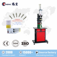 Tenghong TH-868A Machines automatiques de fabrication de chaussures fixation talon clou semelle intérieure sur dernier pour hommes/femmes chaussures nouvel état