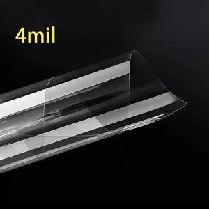 Smart Cool 4mil Transparent Window Film Anti Shatter PET UV90% Glass Sticker High Clear Safaty Explosion Proof 1.52*30m Roll Pro
