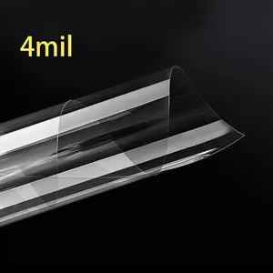 Smart cool 4mil transparent Window Film Anti Shatter PET UV90% glass sticker High clear Safaty explosion proof 1.52*30m roll pro