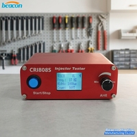 CRI808S Beacon Probador de Inyectores Common Rail, Herramienta de Diagnóstico para Inyectores Diésel Piezoeléctricos y Solenoides con Medición Dinámica de Carrera AHE