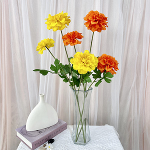 Fleurs artificielles Queyiyi, géraniums en soie 595461435, décoration intérieure, accessoires de mariage - Product Image 2