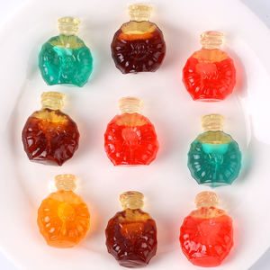 Fabricant chinois de bonbons gélifiés, vente en gros, bonbons aromatisés aux fruits mélangés, bonbons gélifiés halal en forme de bouteille de vin - Product Image 1