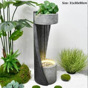 Fontaine murale d'extérieur de style européen, grande, en résine, pour table, décoration intérieure et extérieure, <span class=keywords><strong>jardin</strong></span>, maison - Product Image 5