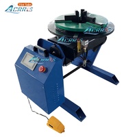Positionneur de soudage rotatif automatique PLC 220V avec moteur pas à pas, réglage de vitesse, réservoir sous pression en acier inoxydable et mandrin de 400 mm, capacité 200 kg