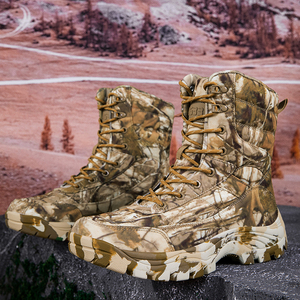 Chaussures <span class=keywords><strong>de</strong></span> <span class=keywords><strong>chasse</strong></span> pour hommes, tendance, imperméables, légères, à tige haute, en stock, à prix réduit, pour l'entraînement et le désert (Botas) - Product Image 2