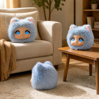 Peluche IA Mignonne Interactif Intelligent, Animal en Peluche Doux et Moelleux Parlant avec Rembourrage en Coton PP, Hauteur 0-10cm, Cadeau pour Enfants