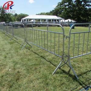 Barriere di Controllo Folla in Acciaio Rotonde Portatili ed Economiche, Barriera Temporanea Mobile per Eventi all'Aperto, Recinzioni e Cancelli in Vendita - Product Image 3