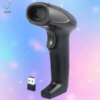 Escáner de Códigos de Barras 2D Inalámbrico Portátil de Alto Rendimiento AIXW, Escáner de Códigos QR para Android, Supermercados y Almacenes