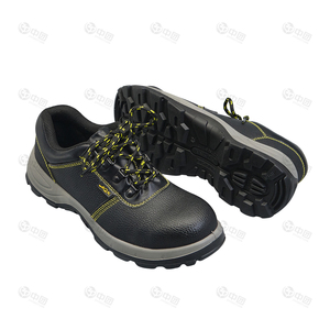 Мужская Удобная рабочая обувь из воловьей кожи со стальной головкой, износостойкая резиновая подошва, четыре сезона, защита ног - Product Image 4