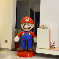 Esculturas Personalizables de Personajes de Nintendo, Estatuas de Resina de Mario/Yoshi/Luigi de Tamaño Real para Parques Temáticos y Decoración del Hogar