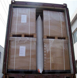 공장 가격 브라운 크래프트 라미네이션 인플레이터블 에어 던니지 백 컨테이너용 빠른 충전 밸브 및 맞춤형 사이즈 - Product Image 6