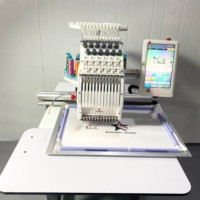Machine à broder informatisée multifonctionnelle Brother avec 10 aiguilles et un grand cercle pour les débutants