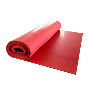 Feuille de <span class=keywords><strong>caoutchouc</strong></span> naturel rouge personnalisée 40A, résistante à l'usure, équipement industriel - Product Image 2