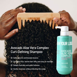 Pallamina – <span class=keywords><strong>Shampoing</strong></span> Définisseur de Boucles à l'Avocat et à l'Aloe Vera, Marque Privée OEM, pour <span class=keywords><strong>Cheveux</strong></span> Bouclés, <span class=keywords><strong>Ondulés</strong></span>, Secs et Frisés – Fournitures de Soins Capillaires en Gros - Product Image 3