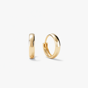 Pendientes Pequeños de Aro con Diseño Atrevido - Product Image 1