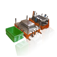 Molde de Inyección Profesional para Cajas de Frutas y Verduras de Plástico con Expulsión Automática y Molde de Rotación de 1 Cavidad