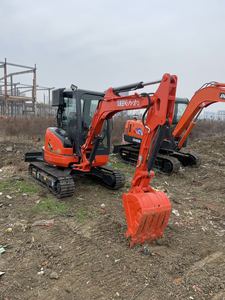 Excavadora U35 2023 Usada con Pocas Horas de Trabajo, Motor de 3.5 Toneladas, Capacidad de Cucharón de 0.2m, Hidráulica KYB, Potencia de 18.5kW para Construcción - Product Image 2