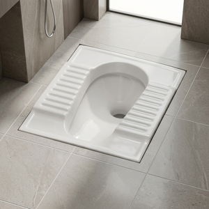WC indien à la turque en céramique et porcelaine, sanitaires, prix abordable, différentes tailles disponibles - Product Image 6