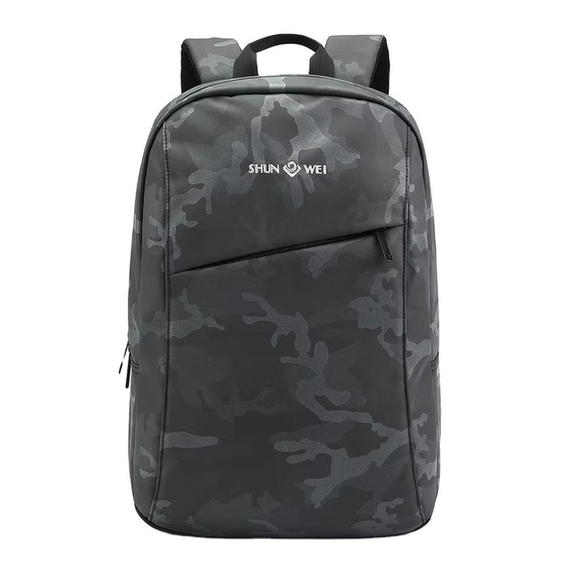 SHUNWEI Laptop Backpack Stylish CAMO Camping Backpack for Travel Low MOQ Customization Laptop Backpack