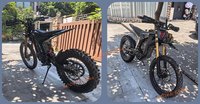 Vélo électrique tout-terrain Enduro Arctic Leopard Xe Pro 21/18 avec pneus 2026 Arctic Leopard Xe Pro R 74V 60Ah Batterie au lithium la plus récente à vendre