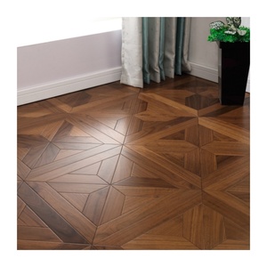 Plancher en bois de noyer noir <span class=keywords><strong>parquet</strong></span> de forme spéciale décoration murale de <span class=keywords><strong>fond</strong></span> de maison <span class=keywords><strong>parquet</strong></span> en bois - Product Image 1