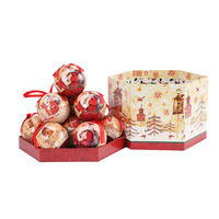 Rote Festliche Weihnachtsbaumkugeln Baumschmuck Anhänger Dekoration