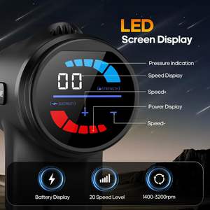 Pistolet de massage silencieux rose en promotion - Product Image 2