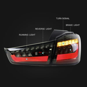 ไฟท้าย LED ดัดแปลงสีควันสีแดง12V เหมาะสำหรับ Mitsubishi <span class=keywords><strong>ASX</strong></span> asxout Lander Sports 2010-2015 - Product Image 4