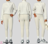 Pull tricoté décontracté pour femme, coupe ample, polyvalent, automne-hiver, coupe-vent, chaud, respirant, brodé, avec demi-fermeture éclair, pour la course