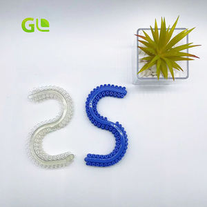 Separatori dentali in materiale ortodontico legature per separatori orali a forma di <span class=keywords><strong>S</strong></span> colore blu - Product Image 2