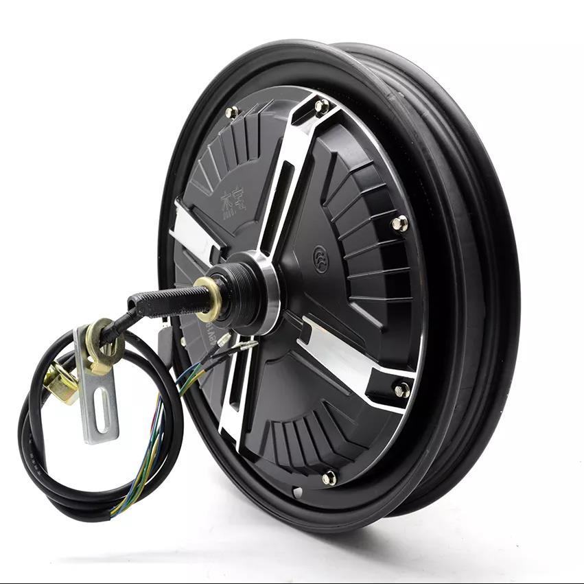 Оптовая продажа 14 дюймов мотор для центрального движения 48v 350w мотоцикл комплект для переделки электрического велосипеда Bldc мотор комплект электрический самокат