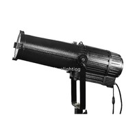 Projecteur Gobo étanche RDM / DMX Auto Zoom Auto coupe extérieure 300w RGBAL 5 en 1 COB extérieur Led ellipsoïdes profil lumière