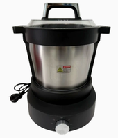 Mélangeur et pilon de cuisson Yanzhi OEM 6L/12L pour usage domestique et commercial, 800W, pour ignames et fufu, qualité supérieure 220V