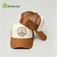Casquette Trucker en Mousse Polyester à Logo Personnalisé, Maille Frontale, 5 Panneaux, Broderie, Patch, Snapback Structurée, Gorras – Vente Directe Usine
