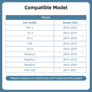 อะแดปเตอร์ไร้สาย Rhythm Wireless Type-C CarPlay Android Auto Hub USB ชุดติดตั้งเพิ่มเติมสำหรับ Mazda 2 3 6 CX3 CX5 CX8 CX9 MX5 - Product Image 4
