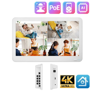 <span class=keywords><strong>Enregistreur</strong></span> vidéo numérique VMS 4CH PoE NVR 8MP 4K Écran 11.6 pouces Système de vidéosurveillance de sécurité domestique intégré <span class=keywords><strong>Enregistreur</strong></span> réseau - Product Image 6