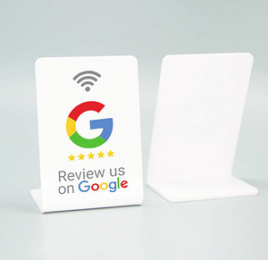 Tarjetas de Marketing NFC Personalizadas de 13.56MHz para Redes Sociales, NTAG213/215/216, Sin Contacto, para Reseñas de <span class=keywords><strong>Google</strong></span>, Porta Menús de Restaurante - Product Image 2