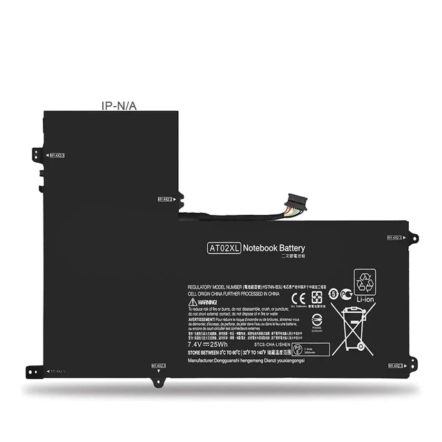 3200Mah At02Xl Replacement Internal Computer Battery for Hp Elitepad 900 Elitepad 900 G1 7.4V 25Wh Laptop Battery