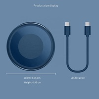 ANNXIN Boîte de rangement multifonction pour câbles de données, kit de charge rapide USB-C multiport 5-en-1 pour voyage, vente en gros