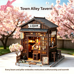 Kit de maison miniature OCHOICE <span class=keywords><strong>pour</strong></span> adultes, ensemble de construction de maison de poupée 3D avec jouets miniatures et puzzles <span class=keywords><strong>pour</strong></span> la décoration créative de la maison - Product Image 1