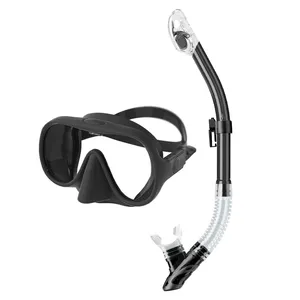 Seacurrent New Diving Goggles And Breathing Tube Spearfishing Freediving Mask Snorkel Set Diving Goggles Set