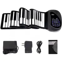 Free sample custom digital electronic roll up piano keyboard 88 keys