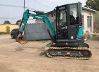 Mini-excavatrice sur chenilles d'occasion Sunward SWE 25UF de 2,5 tonnes à vendre, faible consommation de carburant