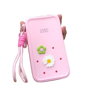 Beauty <b>Makeup</b> Bag Silicone Waterproof Storage Bag Bathroom Vanity <b>Makeup</b> Bag for Women with Strap Handle Multi-color - Product Image 1