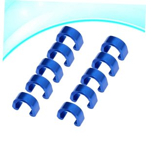 Aluminum Alloy C Type Cable Clips For Mountain Bike Derailleur Brake <b>Hose</b> U Type <b>Guide</b> Small Frame Parts - Product Image 2